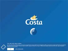 Tablet Screenshot of costacruceros.com